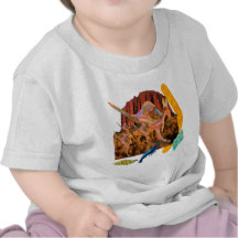 kangaroo,Aborigin,Australia collection T Shirt