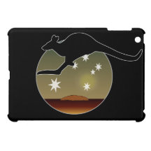 Kangaroo Aussie Icon Savvy iPad Mini Case