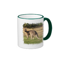 Kangaroo Picture Coffee Mug