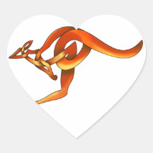 Kangaroo Stickers