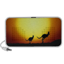 Kangaroos in the Australian Outback Travel Speakers