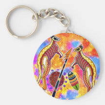 Kangaroos keychain