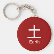 Kanji for earth T-shirt Key Chains