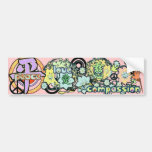 Kanji for Peace-Love-Compassion - Bumper Stickers