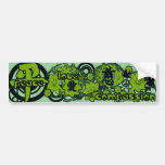 Kanji for Peace-Love-Compassion Bumper Stickers