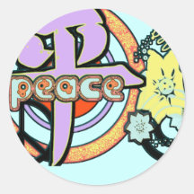 Kanji for Peace Sticker -