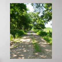 Kansas Country Road Poster