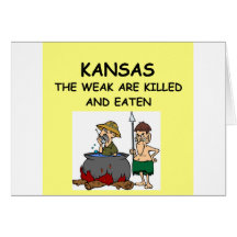 KANSAS GREETING CARD