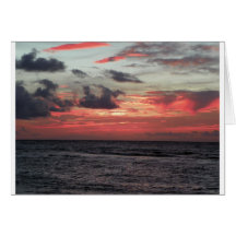 Kapaa Sunrise Greeting Cards