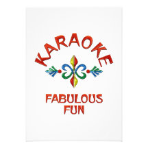 Karaoke Fabulous Fun Announcements