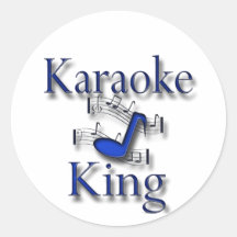 Karaoke King Sticker