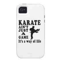 Karate Ain't Just A Game It's A Way Of Life Vibe iPhone 4 Covers
