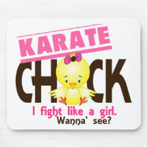 Karate Chick 1 Mousemat