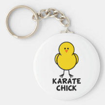 Karate Chick Keychain