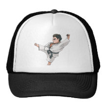 Karate-Kick Trucker Hat