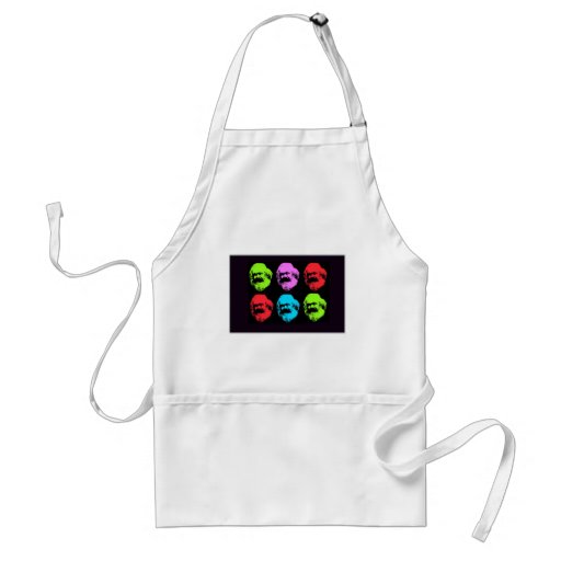 Karl Marx Collage Apron