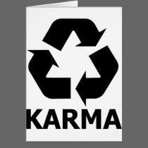 Karma Recycle cards