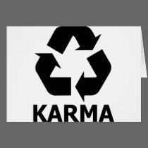 Karma Recycle cards