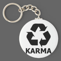 Karma Recycle keychains
