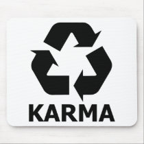Karma Recycle mousepads