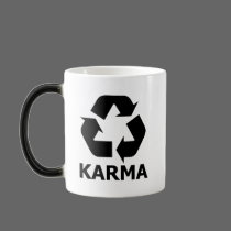 Karma Recycle mugs