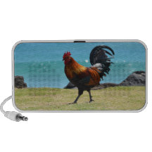 Kauai rooster iPod speakers