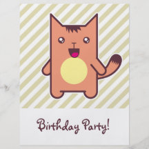 Kawaii cat flyers