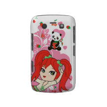 Kawaii Coco the School Girl Chibi 9700/9780 Blackberry Case