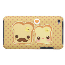 Kawaii cute toasts couple casemate cases