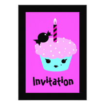 Kawaii Emo Invitation