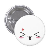 Kawaii Faces Pinback Button