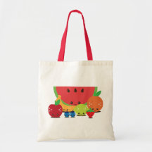 Kawaii Fruit Group Bag