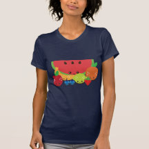 Kawaii Fruit Group T Shirt
