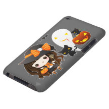 Kawaii Halloween iPod Case-Mate Case