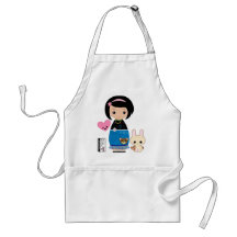 Kawaii Kokeshi Apron