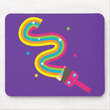 Kawaii Paint Brush Mouse Mat