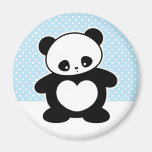 Kawaii panda refrigerator magnets