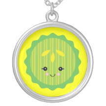kawaii pickle slice jewelry