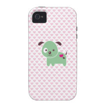 Kawaii puppy Case-Mate iPhone 4 cover
