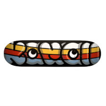 Kawaii Rainbow Logo Skate Decks