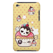 Kawaii skull cupcakes with cute stars casemate cases