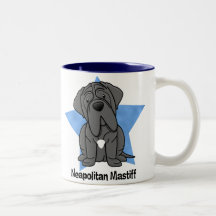 Kawaii Star Neapolitan Mastiff Mug