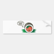 Kawaii Sushi- Ooh Baby I Like it Raw Bumper Sticker