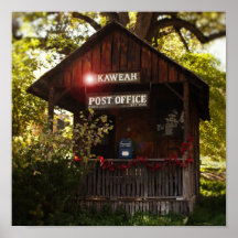 Kaweah Post Office 11x11 Print