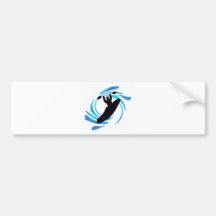 Kayak All Countries Bumper Stickers