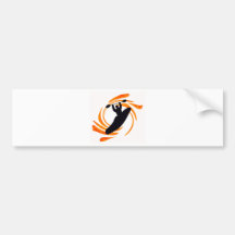 Kayak All Dimensions Bumper Sticker