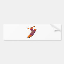 Kayak Nice Suit Bumper Stickers