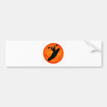 Kayak Noon Sun Bumper Sticker