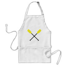 kayak paddles crossed apron