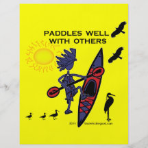 Kayak Paddles Well With Others II Flyer